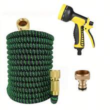 1 pieza Manguera de jardín retráctil, Juego de herramientas de riego, Multifunción - B - Ver 13