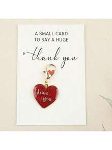 9件/18件红色心形钥匙扣套装，附赠爱心小礼物，是送给女友/男友的理想礼物，也适合作为周年纪念、祝福、生日、派对小惊喜礼物。套装包含吊坠，也是母亲节、父亲节的感恩礼物。 - 彩色 - 查看 5