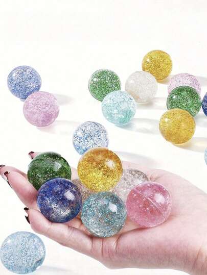 10 piezas/20 piezas/40 piezas/100 piezas Pelotas saltarinas brillantes, colores vibrantes - Adecuadas para fiestas de adolescentes, premios y bolsas de regalos, se pueden usar como pelotas, premios, recuerdos de fiestas con temática de costura, relleno de cestas de Pascua, recuerdos de fiestas con temática de sirena, recuerdos de fiestas con temática de princesa