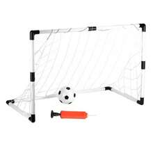 Set de Futbol Con Portería, Balón y Bomba - Multicolor - Ver 6