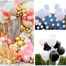 20pcs 12-Inch White Latex Balloons, For Wedding Engagement Party Decoration (Includes 1 White Ribbon) - View 6