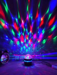 USB Dynamic Water Ripple Projector Light With Remote Control – Vibrant RGB LED Night Projection For Home Decor, Entertainment, And Romantic Ambiance, & Durable ABS Plastic, Entertainment Lighting | Water Ripple Effect | Abs Plastic Body - Multi-color light - View 9