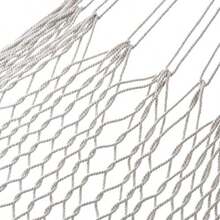 ALL NAHLO Hamaca 100% de Algodón Portátil Hamacas Ligeras Colgante para Jardin Camping terraza Soporte - ORIGINAL - Ver 2