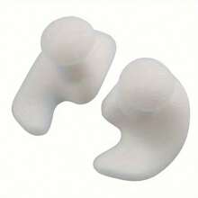 (200 pièces) 100 paires (2 pièces) 1 paire de bouchons d'oreilles de natation en silicone, conception imperméable réutilisable, gauche et droite, ajustement confortable au conduit auditif, empêche l'eau de pénétrer dans les oreilles, convient aux débutants apprenant la natation, freestyle pour hommes, brasse pour adultes, papillon pour femmes, natation d'hiver pour personnes âgées, applicable aux piscines et aux océans, utilisation à la plage, matériau en silicone léger et portable, compact et durable, taille appropriée et réduction du bruit. Fête des mères/Vacances/Amant/Ami/Usage personnel, été, jeux de plein air, essentiel de vacances - Multicolore - Voir 17