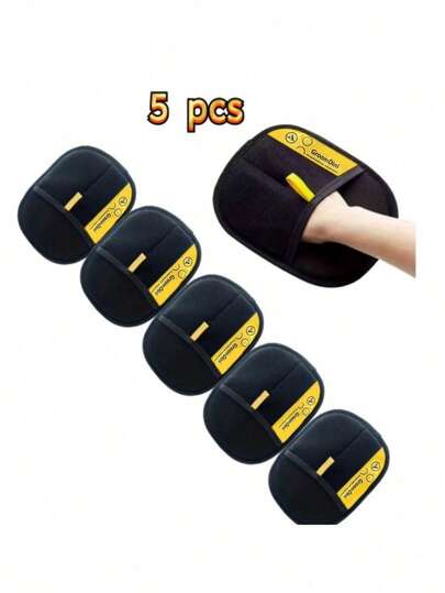 5pcs Pet Anti-Static Hair Removal Gloves, Cat Hair Cleaning Brush, Sticky Hair Removal Tool, Pet Cat Hair Removal Gloves, Pet Hair Removal Gloves, Anti-Static Dust Removal Gloves, Bidirectional Hair Removal Gloves For Home Sofa Clothes