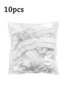 100/50/10/1pc Universal Transparent Plastic Dust Cover, Suitable For Household Appliances Such As Electric Fans, Rice Cookers, Pots, Kitchen Baking Trays, Microwave Ovens, Etc. - Multicolor - View 10