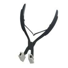 Stainless Steel Sealing Pliers For Wigs, Flat Hair Extension Tools, Real Human Hair Styling Pliers, Tape Clamping Pliers, Black - Black - View 5