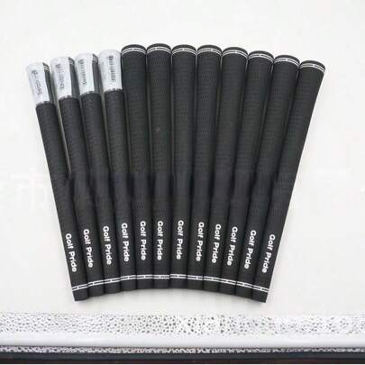 10 piezas de agarres de palos de golf, diseño envolvente de material nuevo, cómodo y antideslizante, 4 opciones de color