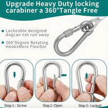 Outdoor Heavy Duty Thickened Stainless Steel Clothesline With Balcony Steel Wire Rope, Drying Hooks, Strong Anti-Rust Extra Long Traction Rope For Garden Patio Deck, Weather Resistant Metal Cable Cord - Multicolor - View 11