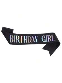Birthday Sash, Women's Birthday Sash Suitable For Birthday Party, Birthday Sash Small Gift - Multicolor - View 8