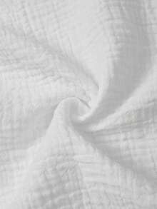 1pc Infant Ruffled Lightweight Blanket, Washable Soft Blanket For Stroller, Essential Baby Supplies For Spring/Summer - Multicolor - View 7
