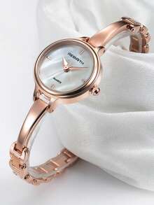 1件女士优雅简约休闲时尚石英腕表，适合日常佩戴 - 均碼 - 查看 9