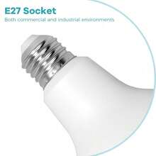 LED Light Bulb E27/E26 Recessed Ceiling Lamp 220V/110V Spotlight Chandelier Bulbs Corn AC85-265V Living Room Indoor Bedroom Kitchen Cloakroom Storeroom Study Stairwell Bathroom Hallway Office Shop Warehouse Supermarket Eye Protection Home Safety Soft Lighting No Flicker Cool White 8/12/18Leds - LED Light Bulb-220V - View 2