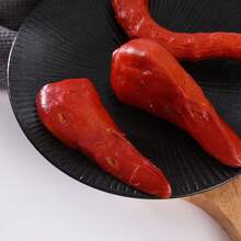 1pc Realistic PVC Braised Duck Head Model, Funny Prank Prop, Decoration For Catering Businesses - Multicolor - View 6
