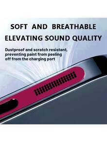 XINHONGYU Bộ 5 miếng ốp bảo vệ loa bằng kim loại, phù hợp với dòng 17 Pro Max/17 Air/16 Pro Max/16/15/14/13/12, được làm từ chất liệu kim loại bền chắc, có các màu: Đen/Bạc/Cam vũ trụ/Vàng/Xanh lá cây/Đỏ/Xanh dương/Tím/Titan sa mạc, v.v. - Nhiều màu - Xem 9