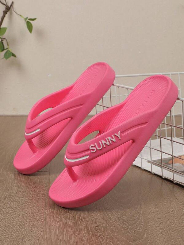 2026 Summer New Soft Bottom Unisex Flip Flops, Versatile Non-Slip Durable Casual Outdoor Beach Slippers