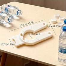 1pc Easy Grip Bottle Opener Can Opener Kitchen Essential Tool Comfortable Handle Durable Design Home Bar Accessory Daily Use Gadget Perfect Gift For Cooking Enthusiasts - View 4