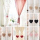 3D Heart-shaped Curtain Tie