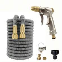 Expandable Hose HighPressure Magic Hose Flexible Water Pipe HighPressure Multifunctional Spray Gun Home Garden Watering Tool - A - View 12