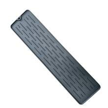 1件装厨房沥水垫，隔热锅垫，硅胶速干餐具沥水垫，长款硅胶沥水垫，厨房隔热垫，锅垫，水槽台面垫，砧板防滑杯垫 - 彩色 - 查看 10