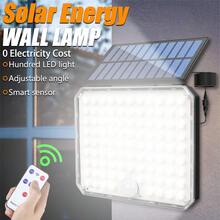 1pc 95/226/232 LED Solar Wall Lamp High Lumen Remote Control Outdoor Light - Multicolor - View 4