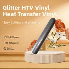 1张25x30厘米/10x12英寸闪光乙烯基热转印膜 DIY薄膜 - 25X30CM/10X12IN - 查看 15