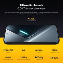 全球首发小米 POCO X8 Pro 5G 智能手机，支持 NFC，搭载小米 HyperOS 3 系统，采用金属机身，旗舰级品质，搭载天玑 8500 超级八核处理器，最高主频可达 3.4GHz，配备 LPDDR5X+UFS 4.1 内存，内置 6500mAh 大容量电池，支持 100W HyperCharge 超级快充，最高支持 27W 反向充电，兼容 PD3.0/PD2.0 快充协议，配备 5.59 英寸 2756 x 1268 分辨率（1.5K）120Hz 超亮 AMOLED 显示屏，搭载 5000 万像素索尼 IMX882 主摄像头，支持 OIS 光学防抖，具备 IP68 级防尘防水，支持蓝牙 6.0。 - 綠色 - 查看 7