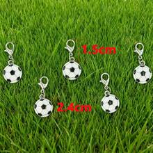 Bộ 3/5/10 móc khóa hình quả bóng đá, móc khóa túi tự làm, giá đỡ tai nghe, thích hợp làm quà tặng sinh nhật, kỷ niệm ngày cưới, ngày Valentine, ngày của Cha và các dịp khác. - Phụ kiện - Xem 6