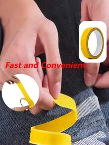 高粘性双面布胶带，无需缝纫的领口修补胶带，自粘包边胶带，无需裁剪 - 彩色 - 查看 3