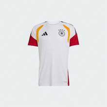 Áo thun nam tay ngắn DFB TR JSY, áo thun dệt kim không cổ TKB4440 - trắng - Xem 2