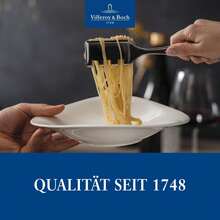 Villeroy & Boch - Vapiano Schalen-Trio 6 teilig weiß, Spülmaschinenfest, Mikrowellensicher, Geschirrset, Pastaschalen, Salatschalen, Suppenschalen, Keramik Schalen, Schüsseln Tief, Premium Porzellan HLYJ - Pastaschale - Übersicht 11