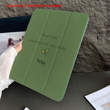 1 Piece Protective Folio Tablet Cases With Pen Holder,Compatible With IPad 10.9/10.2/ Air 5th Gen/Pro11/10th/9.7/Air 2/ (7th Gen)/ (8th Gen)/ Air 4/5/ Pro 11/ 10th Generation 10.9-Inch 2022 Smart Case/ Air 13(M3 2025)/ Air 11(M3 2025)/ Air 11(M3 2025)/ 11(A16 2025), Auto Sleep/Wake Function/Stylish Tablet Accessories - Multicolor - View 5