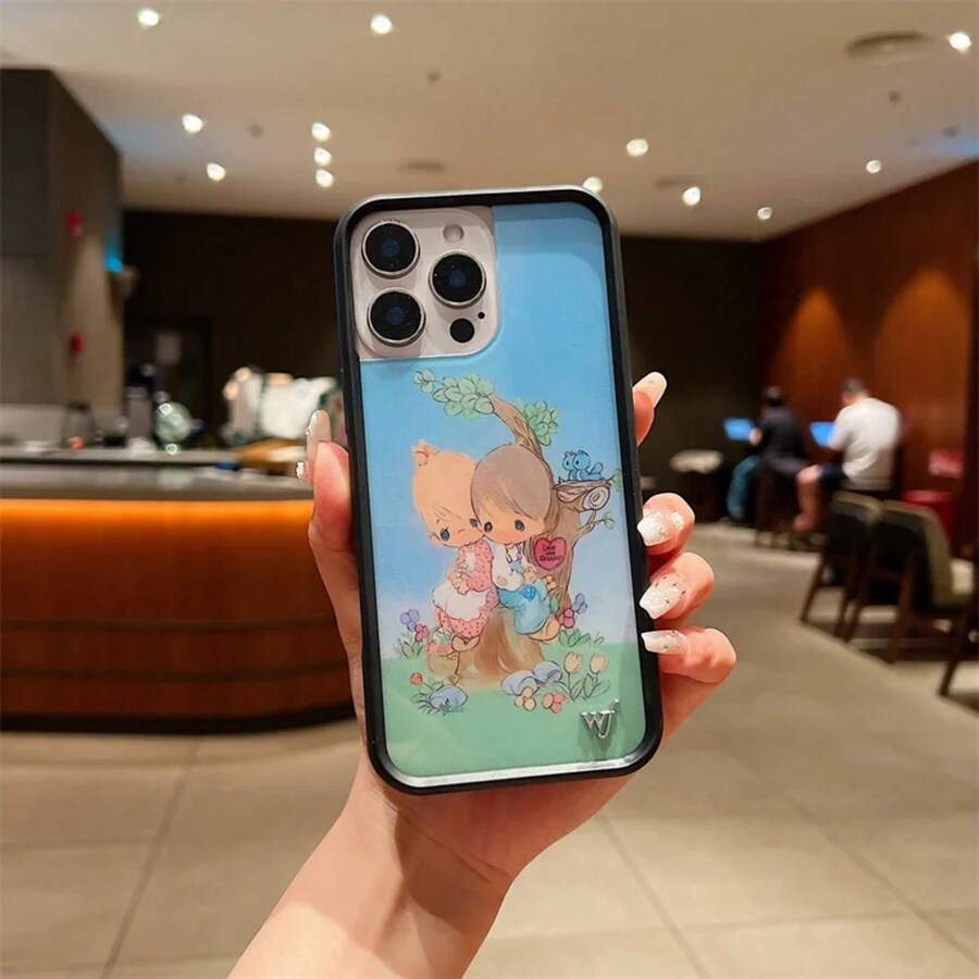 Wildflower Orchid Lila Moss Phone Case For 17 16 15 14 13 12 Pro Max Plus Wf Precious Moments Emergency Intercom Coveriphone 16 Case 13 Case Valentine's Day Exquisite Genycase Phone Cases Valentine's Day Gifts Customizable Things 17 Pro Max Case Add A Festive Touch - 6 - 查看 1