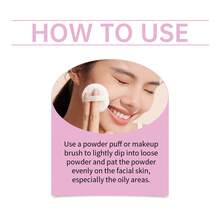 Polvo Fijador Naturalmente Ligero, Control de Grasa, Mate, Transpirable, Refrescante, No Grasoso, Polvo Fijador - 1 - Ver 7