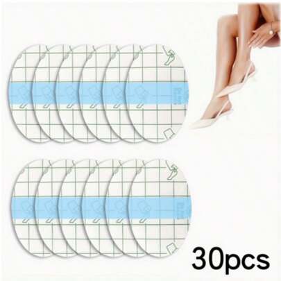 100/50/30/10pcs Of Transparent Waterproof Foot Protection Pads, Designed To Discomfort From High Heels, Suitable For Heel Care