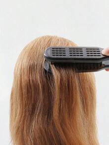 1pc Straightening Hair Brush, Straightening Brush, Ceramic With Nylon Bristles For Thick Coarse Hair – Use For Smoothing And Straight Hair Styles Comb, Hair Brush, Comb, Hair Tools, Hair Products And Accessories For Barber Salon Beauty Back To School, Travel Holiday Essentials, Hair Accessories For Women, Brushes, Hair Brush, Detangling Brush, Hairdressing Equipment, Hairstyle, Hairdressing, Hair Brush, Brush Hair Brush Set, Comb Hair, Comb For Curls, Detangling Brush, Hair Brush For Women, Barber Accessories, Barbershop, Hairdressing Equipment - 黑色 - 查看 4