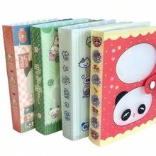 Album ảnh hoạt hình gấu trúc Kawaii A6 với các trang rời, album lưu trữ sticker, album ảnh trang cố định phong cách Showa cổ điển. - Album ảnh - Xem 7