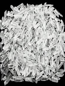 QYDCX Clear Quartz Crystal Points Natural Healing Crystals Tumbled Polished Bulk Stones For Meditation Yoga Chakra Reiki Balancing Crystal Therapy Gemstones Crystals - White Crystal - View 2