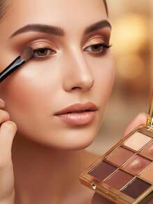 20支/10支/2支多功能化妆刷套装，包含斜角眼线刷、眉刷、唇刷、眼影刷，适用于女士眼线，是眼部化妆工具、美容工具和美妆刷的理想之选。 - 黑色 - 查看 4