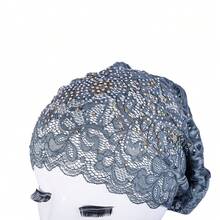1Pc Women Headscarf Cap Headscarf Beaded Turban - Baotou Hat - View 7