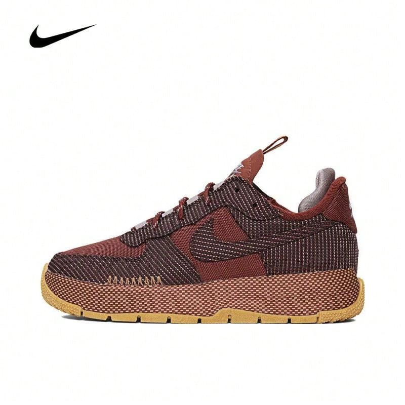 Nike W AIR FORCE 1 WILD 女款休闲运动鞋 FB2348-202 - 米/棕 - 查看 1