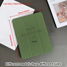 1 Piece Protective Folio Tablet Cases With Pen Holder,Compatible With IPad 10.9/10.2/ Air 5th Gen/Pro11/10th/9.7/Air 2/ (7th Gen)/ (8th Gen)/ Air 4/5/ Pro 11/ 10th Generation 10.9-Inch 2022 Smart Case/ Air 13(M3 2025)/ Air 11(M3 2025)/ Air 11(M3 2025)/ 11(A16 2025), Auto Sleep/Wake Function/Stylish Tablet Accessories - Multicolor - View 10