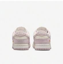 Giày thể thao nữ DUNK Small Swoosh Retro, giày casual đa năng dành cho trượt ván. - trắng hồng - Xem 4