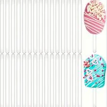 Khuôn làm kem que bằng acrylic tái sử dụng (25/50 chiếc), thích hợp để làm bánh ngọt, kẹo, quà tặng, đồ trang trí tiệc tự làm. - Nhiều màu - Xem 2