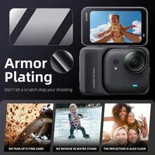 6pcs 9H Tempered Glass Screen Protector For Insta360 Go Ultra Camera Lens, Suitable For Insta 360 Go Ultra Accessories (3 Sets) - View 5