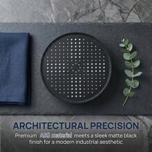 23厘米/9.1英寸高压固定式花洒，适用于高水压地区，通用1/2英寸接口 - one size - 查看 8