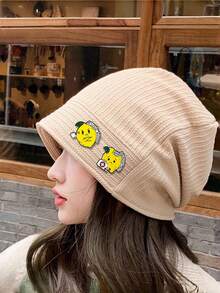 1/4PCS Cute Cartoon Little Lemon Letter Enamel Pin, Angry Unhappy Lemon Dripping Oil Badge, Fashion Alloy Brooch For Bags Clothing - Multicolor - View 5