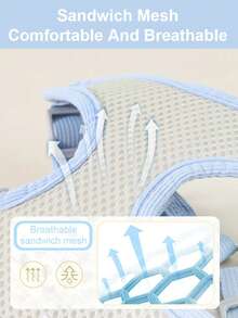 Pet Vest Traction Rope Dog Cartoon Three-Dimensional Accessories Teddy Walking Dog Rope Cat Going Out Chest And Back Protection - Dark Green - View 7