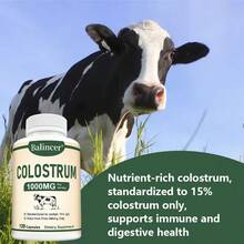 Colostrum Capsules - 1000 Mg Colostrum And 150 Mg Immunoglobulins Per Serving - Support A Healthy Immune System, 120 Capsules - 1 Bottle - View 5