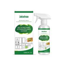 jakehoe 厨房电器清洁剂,适用于各种厨房电器和五金表面,轻松溶解顽固油污,恢复厨房洁净清新,是家居清洁和深度去油的理想之选,温和不刺激,不会损伤金属/塑料/釉面,快速渗透并去除油脂,喷洒擦拭即可,省时省力,保障家人健康,让清洁更轻松高效(新旧版本随机发货) - 液體 - 查看 9